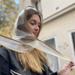 Capuche Paris - Transparent Fluorescent Rain Hood